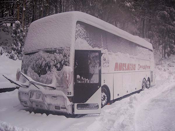 snow tour individuals transport from Adelaide